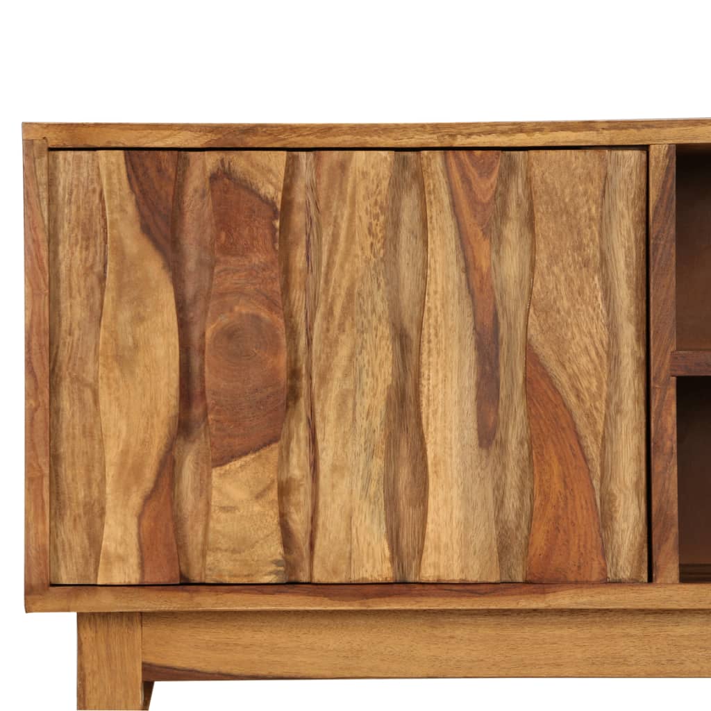 Comodă Tv, Lemn Masiv De Acacia, 118 X 30 X 40 Cm