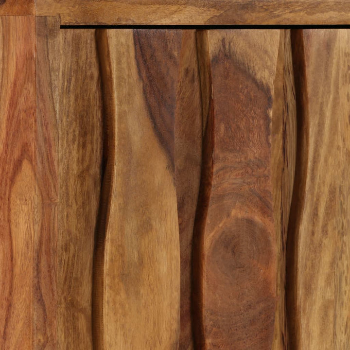Comodă Tv, Lemn Masiv De Acacia, 118 X 30 X 40 Cm