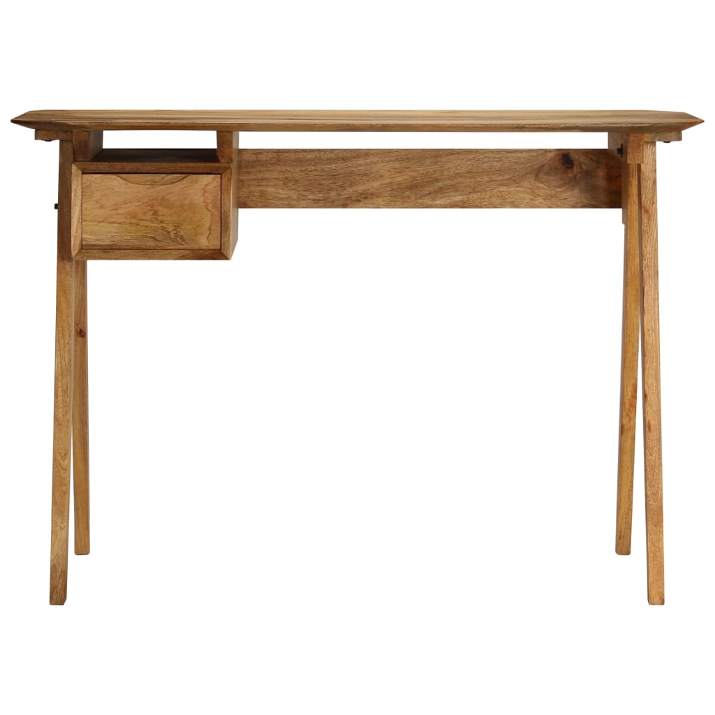 Birou De Scris, 110X50X76 Cm, Lemn Masiv De Mango