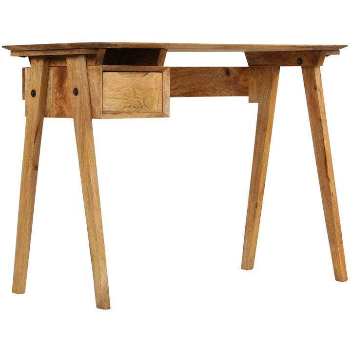Birou De Scris, 110X50X76 Cm, Lemn Masiv De Mango