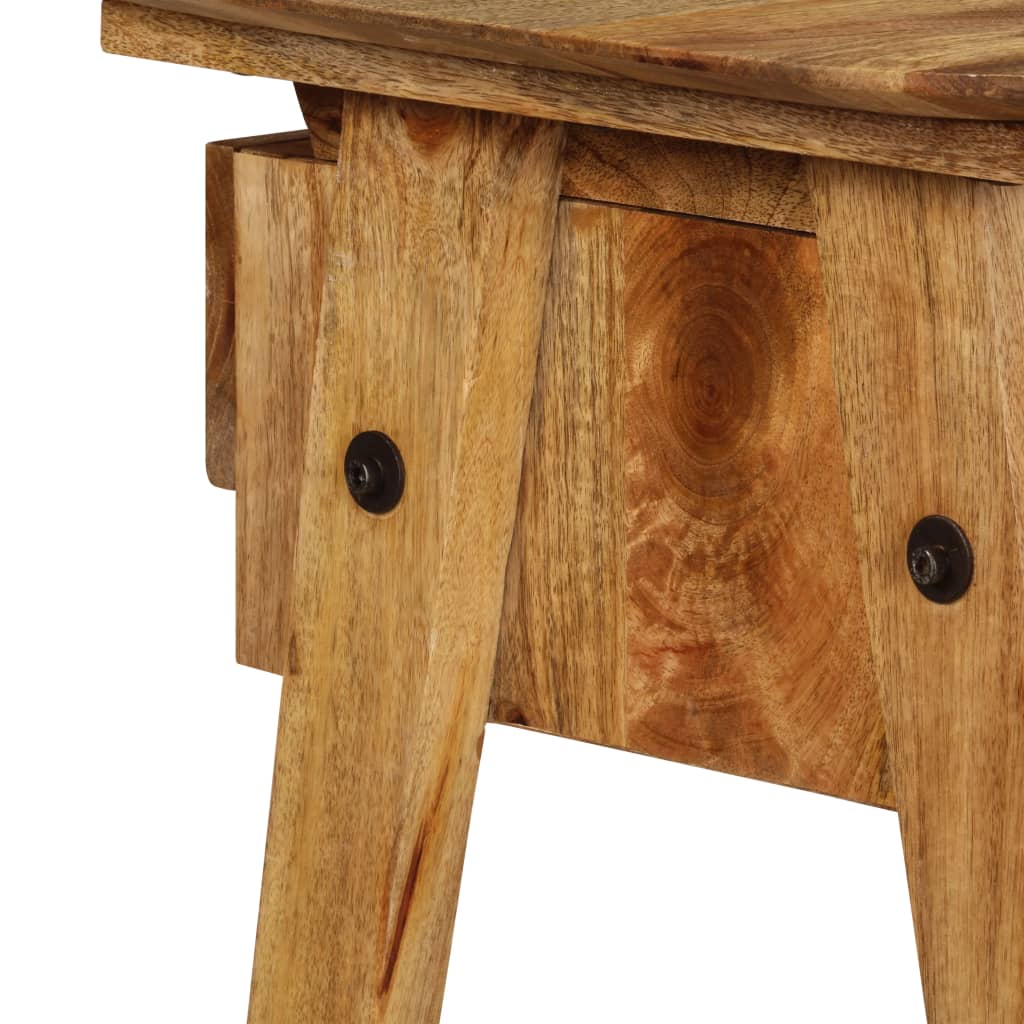 Birou De Scris, 110X50X76 Cm, Lemn Masiv De Mango