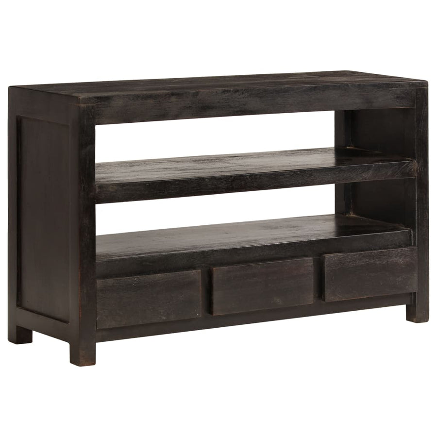 Comodă Tv, Lemn Masiv De Acacia, 90 X 30 X 55 Cm,