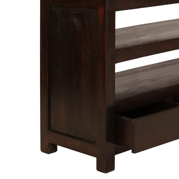Comodă Tv, Lemn Masiv De Acacia, 90 X 30 X 55 Cm,