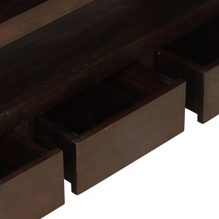Comodă Tv, Lemn Masiv De Acacia, 90 X 30 X 55 Cm,