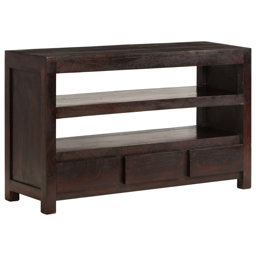 Comodă Tv, Lemn Masiv De Acacia, 90 X 30 X 55 Cm,
