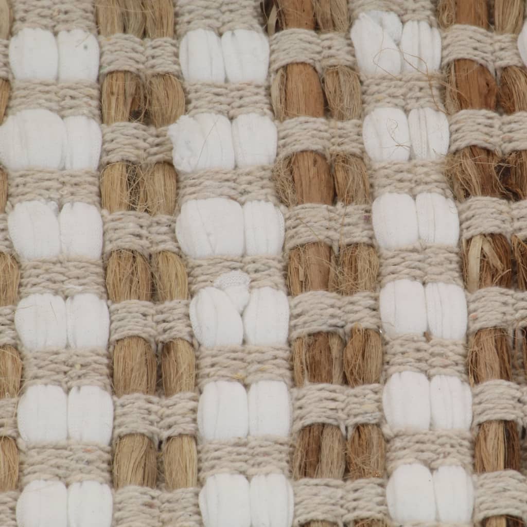 Set Covoraș De Baie Lucrat Manual, Natural Și , Iută Textil