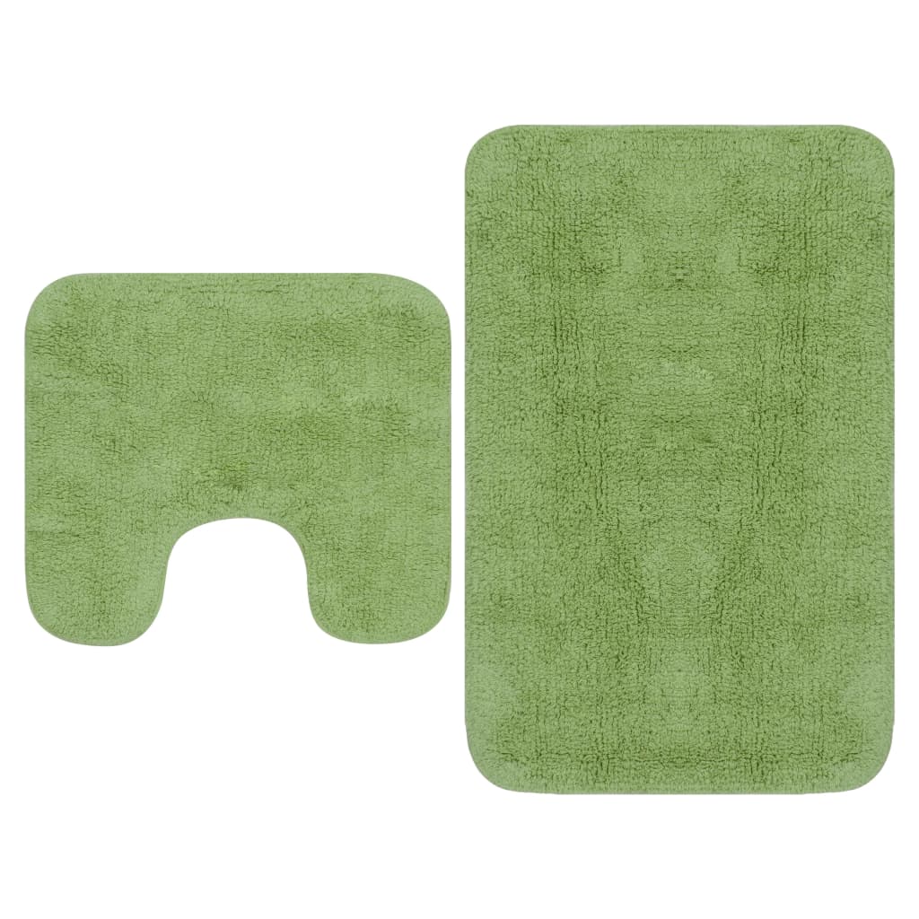 Set Covorașe Baie, 2 Buc., Textil,