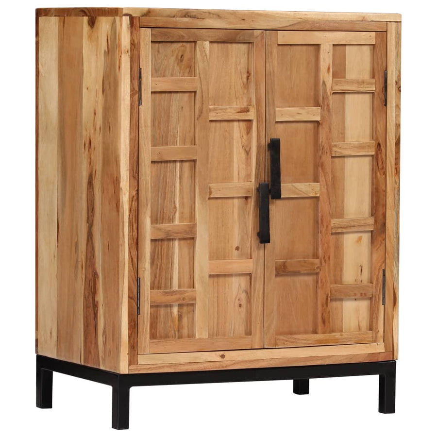 Servantă, Maro, 60X35X76 Cm, Lemn Masiv De Acacia