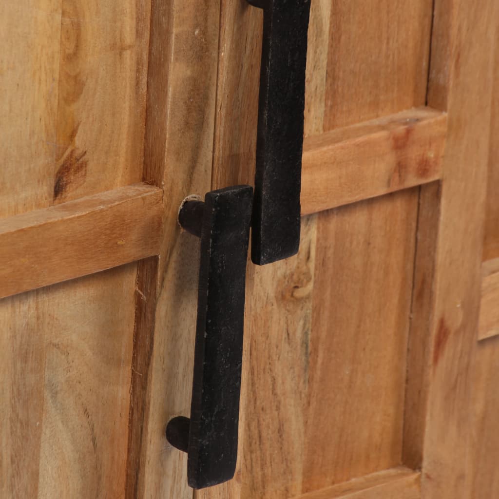 Servantă, Maro, 60X35X76 Cm, Lemn Masiv De Acacia