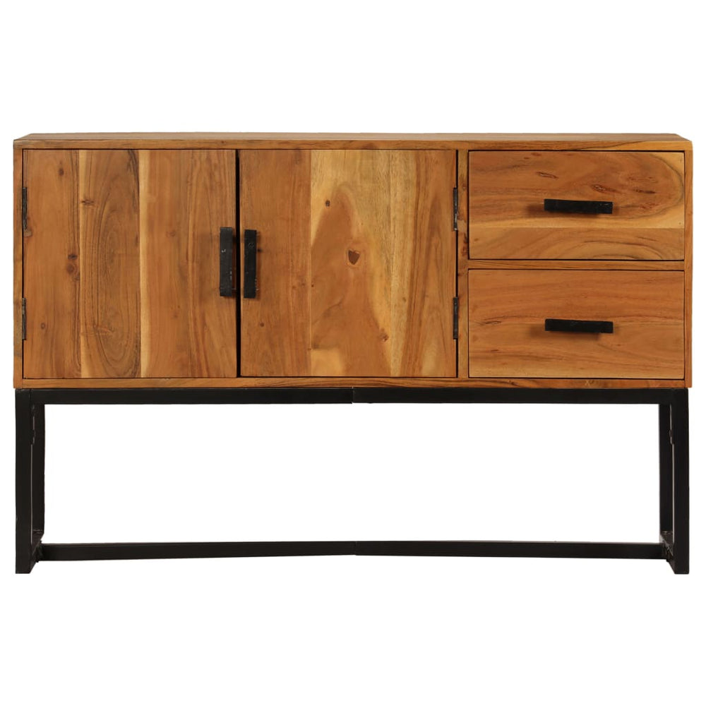 Servantă, Maro, 110X30X70 Cm, Lemn Masiv De Acacia