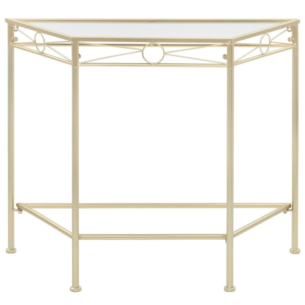 Masă Laterală Stil Vintage, , 87 X 34 X 73 Cm, Metal