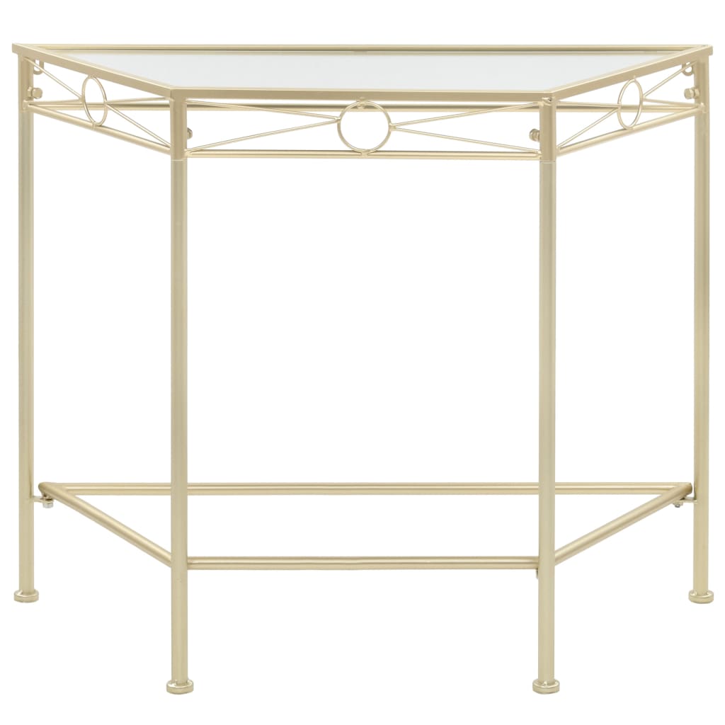 Masă Laterală Stil Vintage, , 87 X 34 X 73 Cm, Metal