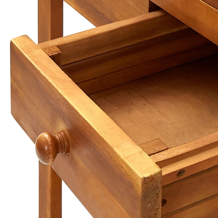 Cărucior Bucătărie Grădină, 92X43,5X141,5 Cm, Lemn De Acacia