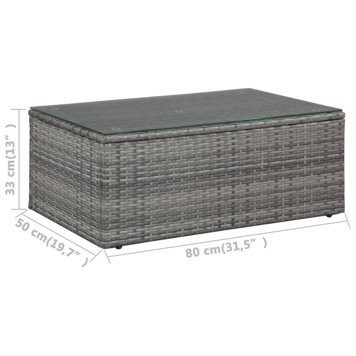 Set Mobilier De Grădină Cu Perne, 4 Piese, , Poliratan