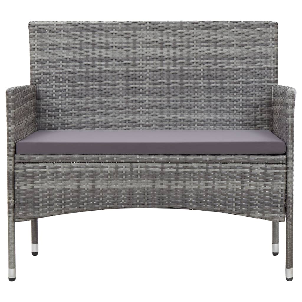 Bancă De Grădină, , 105 Cm, Poliratan
