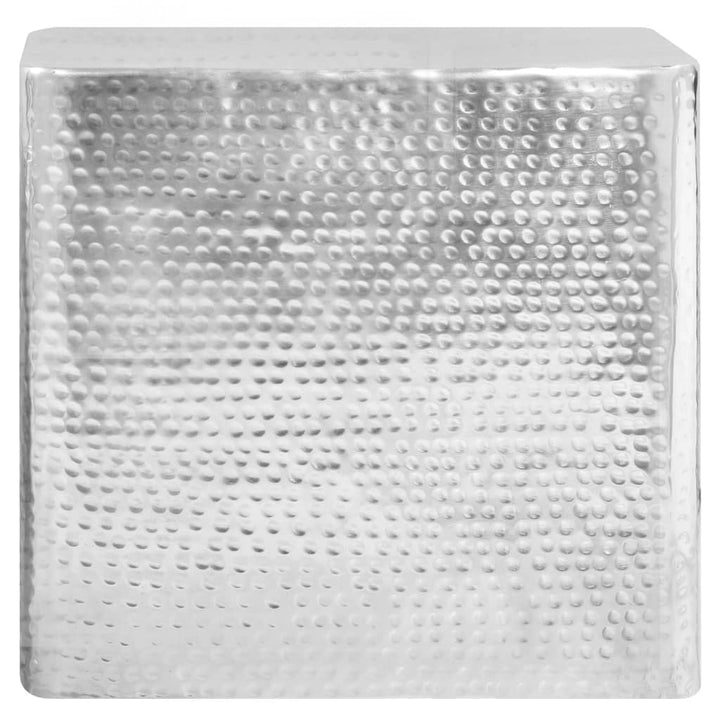 Măsuțe De Cafea, 2 Buc., Argintiu, Aluminiu
