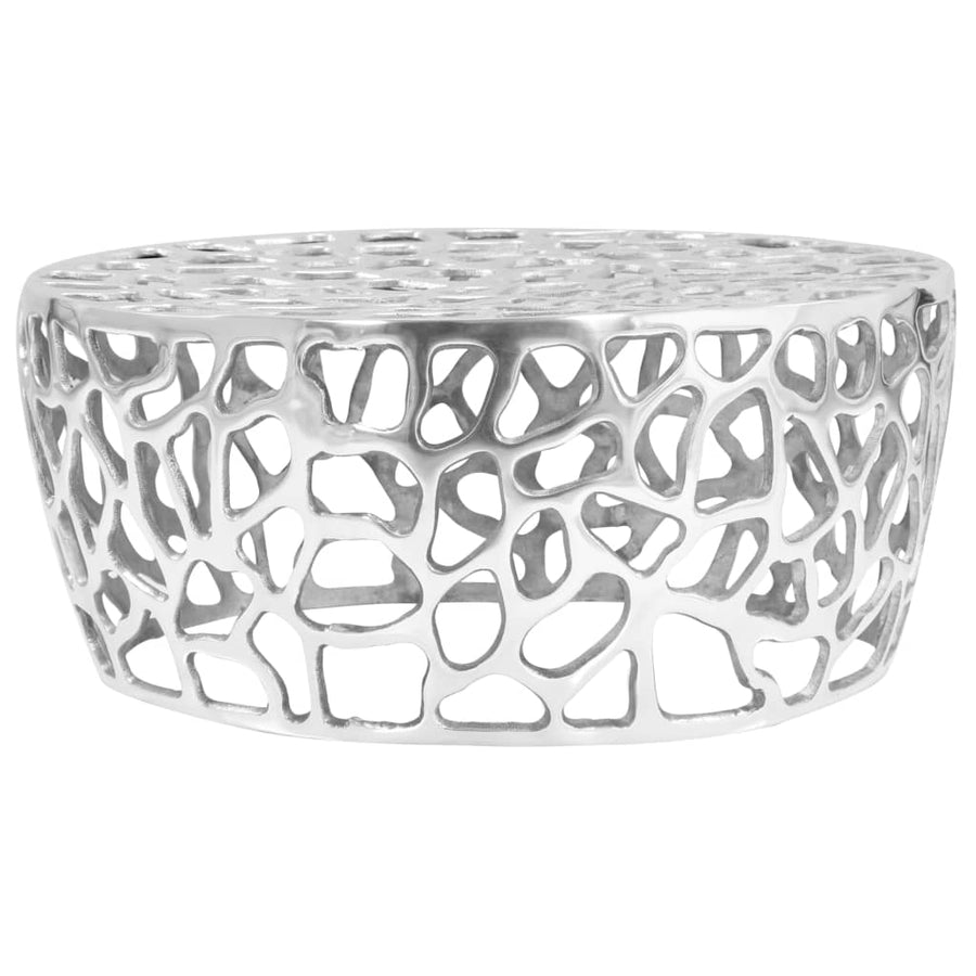 Măsuță De Cafea, Argintiu, , Aluminiu Turnat