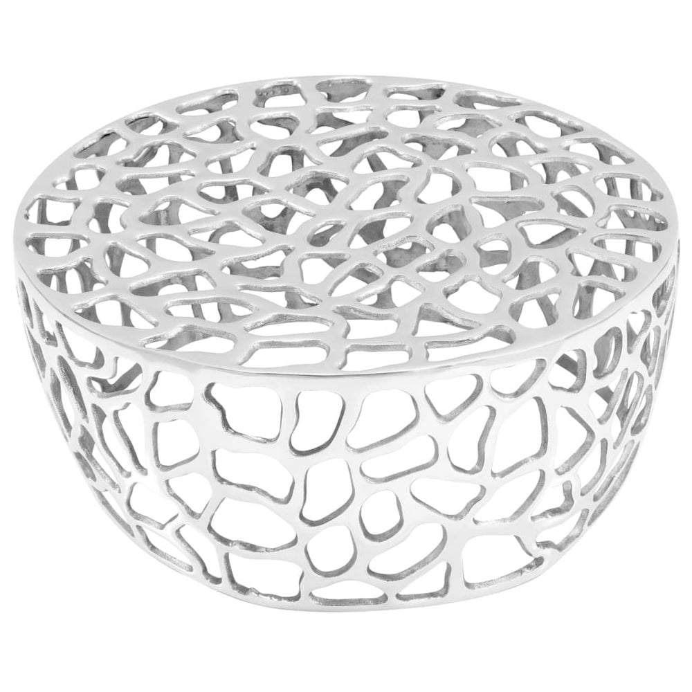 Măsuță De Cafea, Argintiu, , Aluminiu Turnat