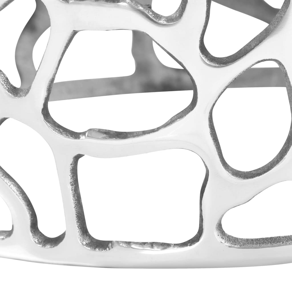 Măsuță De Cafea, Argintiu, , Aluminiu Turnat