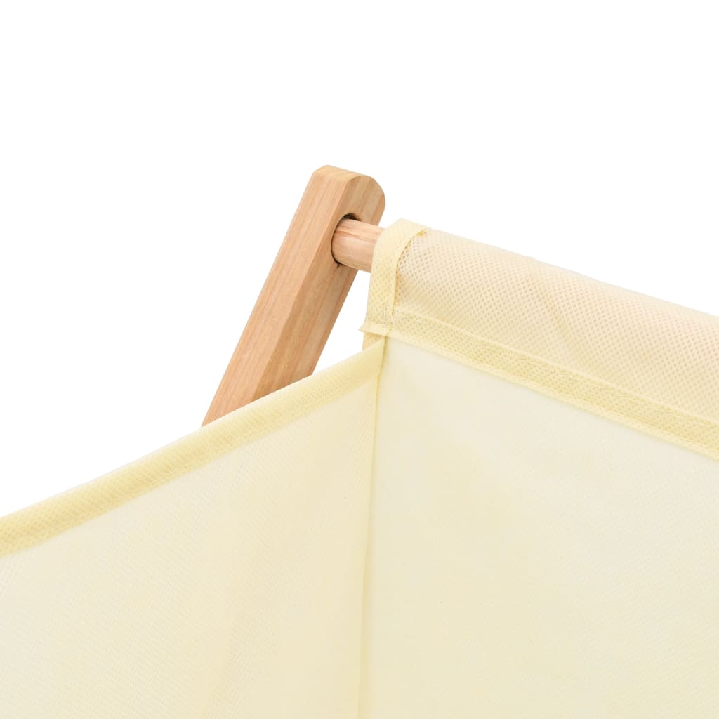 Coș De Rufe, Bej, Lemn Cedru Și Material Textil, 42X41X64 Cm