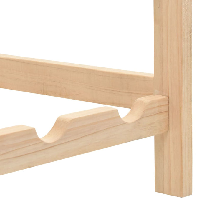Suport Sticle De Vin, Lemn De Cedru, 57,5 X 28 X 102 Cm