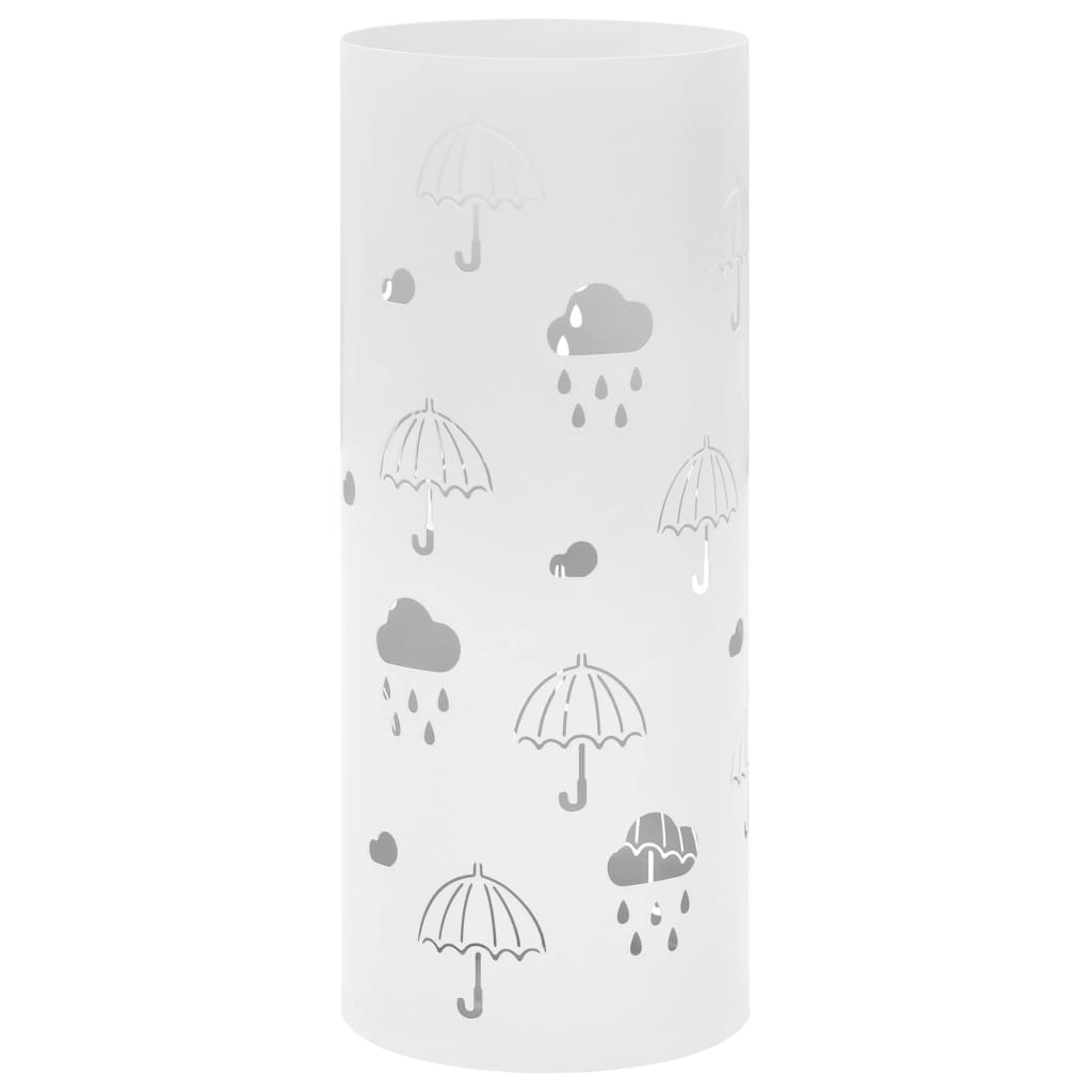 Suport Pentru Umbrele, Pătrat, Depozitare Bastoane, , 48,5 Cm, Oțel