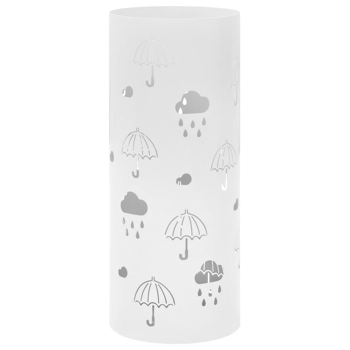 Suport Pentru Umbrele, Pătrat, Depozitare Bastoane, , 48,5 Cm, Oțel