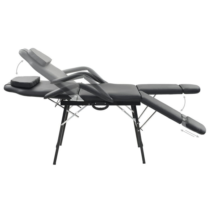 Scaun Tratament Facial, Piele Artificială, 185X78X76 Cm,