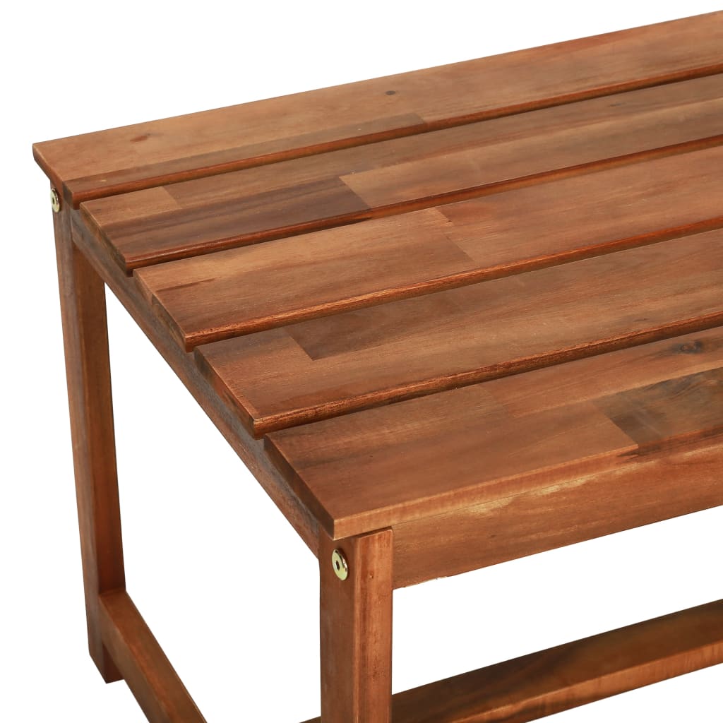 Set Mobilier De Grădină, 4 Piese, Lemn Masiv De Acacia
