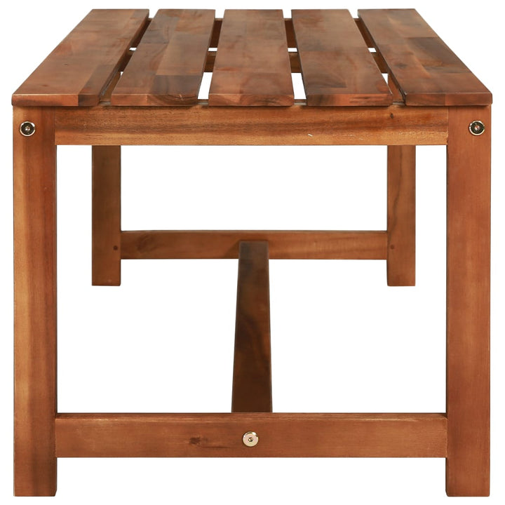 Set Mobilier De Grădină, 4 Piese, Lemn Masiv De Acacia