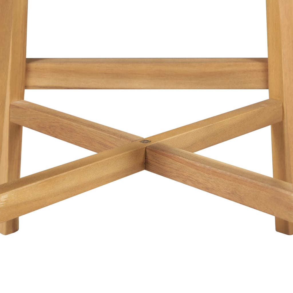 Set Mobilier Bar, 3 Piese, Lemn Masiv De Acacia