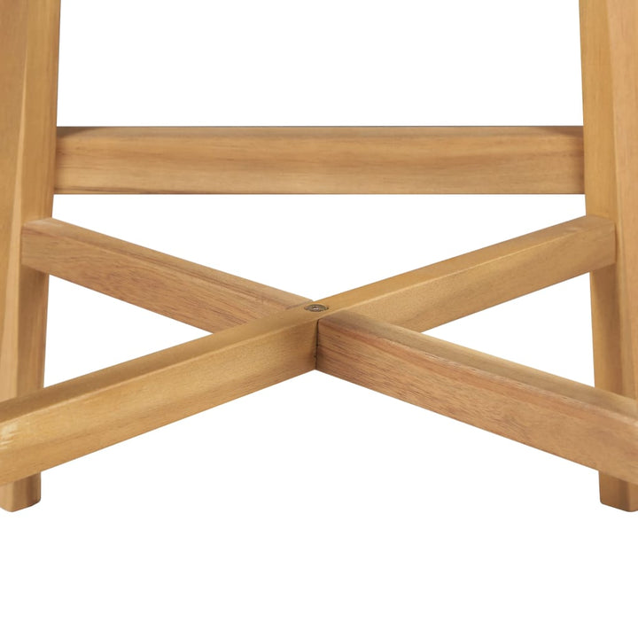 Set Mobilier Bar, 3 Piese, Lemn Masiv De Acacia