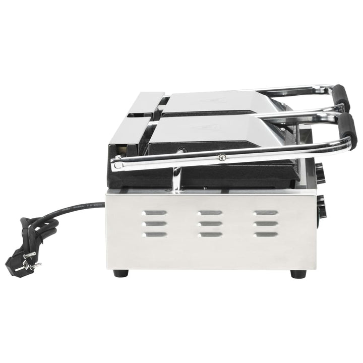 Grill Panini Dublu Cu Striații, 57X30,5X20 Cm, 3600 W