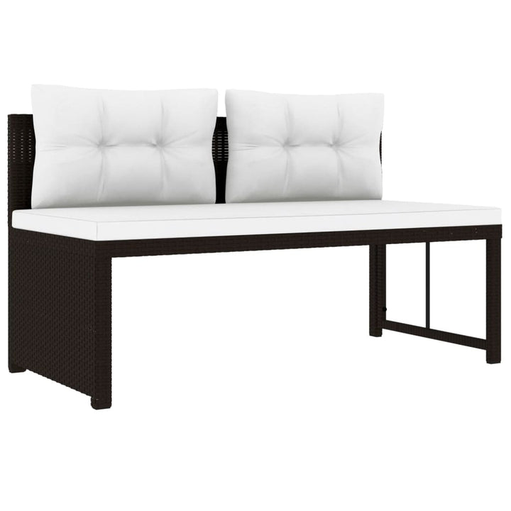 Set Mobilier De Grădină, 4 Piese, , Poliratan