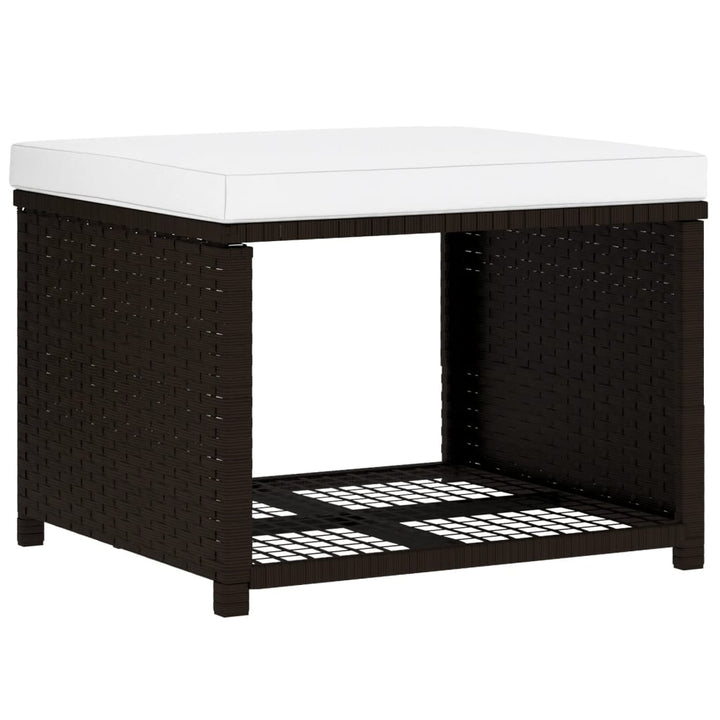 Set Mobilier De Grădină, 4 Piese, , Poliratan