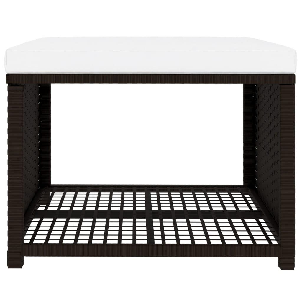 Set Mobilier De Grădină, 4 Piese, , Poliratan