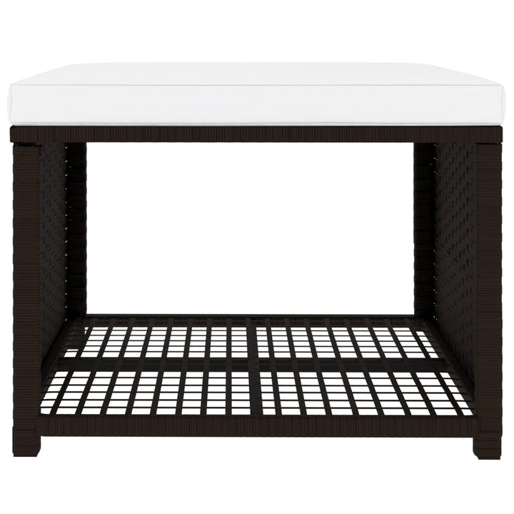 Set Mobilier De Grădină, 4 Piese, , Poliratan