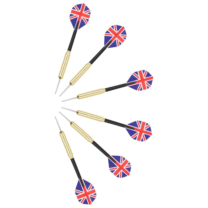 Placă De Darts Profesională Din Sisal, Cu 6 Săgeți Și Bordură