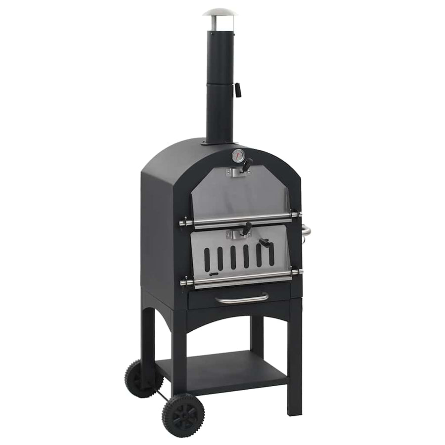 Cuptor De Pizza De Exterior Pe Cărbuni Piatră De Copt