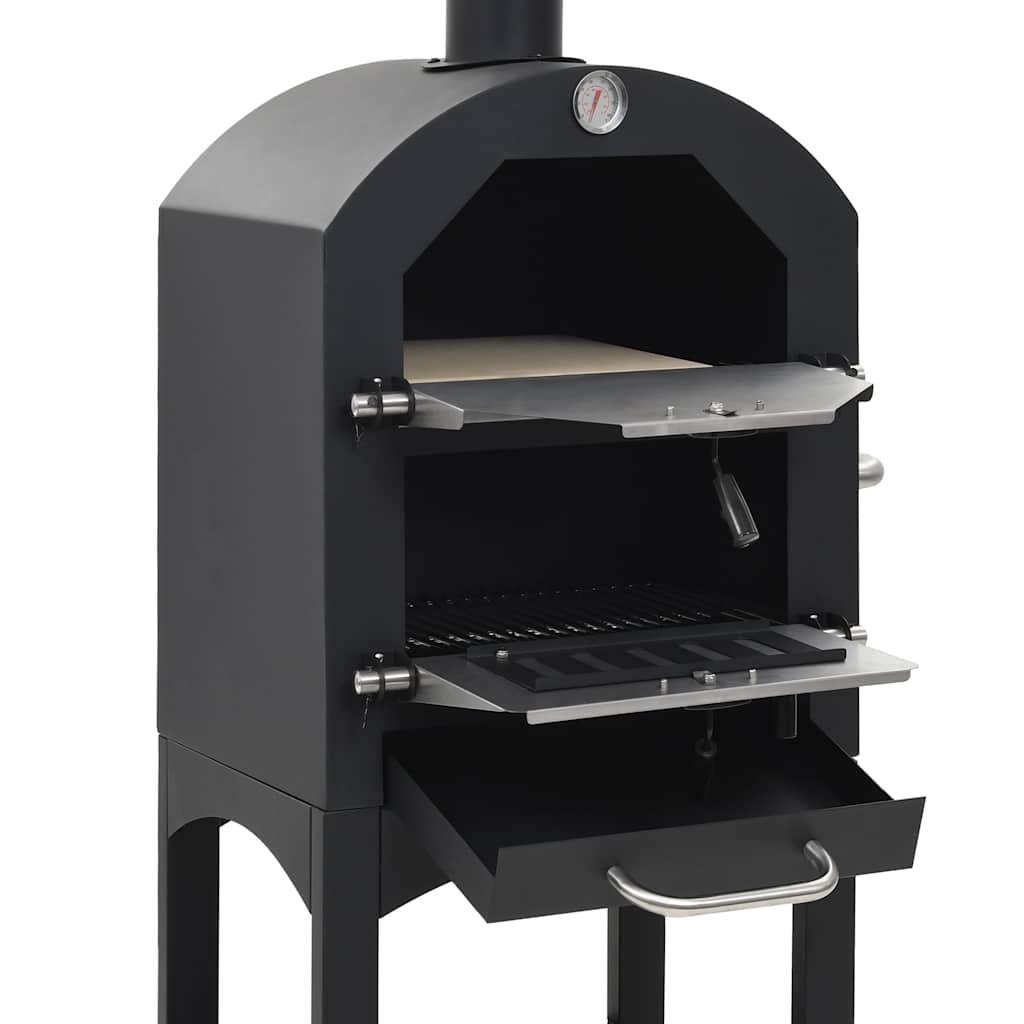Cuptor De Pizza De Exterior Pe Cărbuni Piatră De Copt