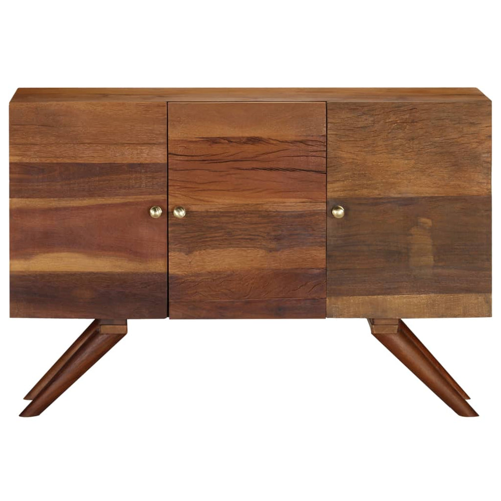 Dulap, Maro, 110 X 30 X 75 Cm, Lemn Masiv Reciclat