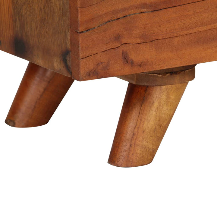 Comodă Tv, 140 X 30 X 40 Cm, Lemn Masiv Reciclat