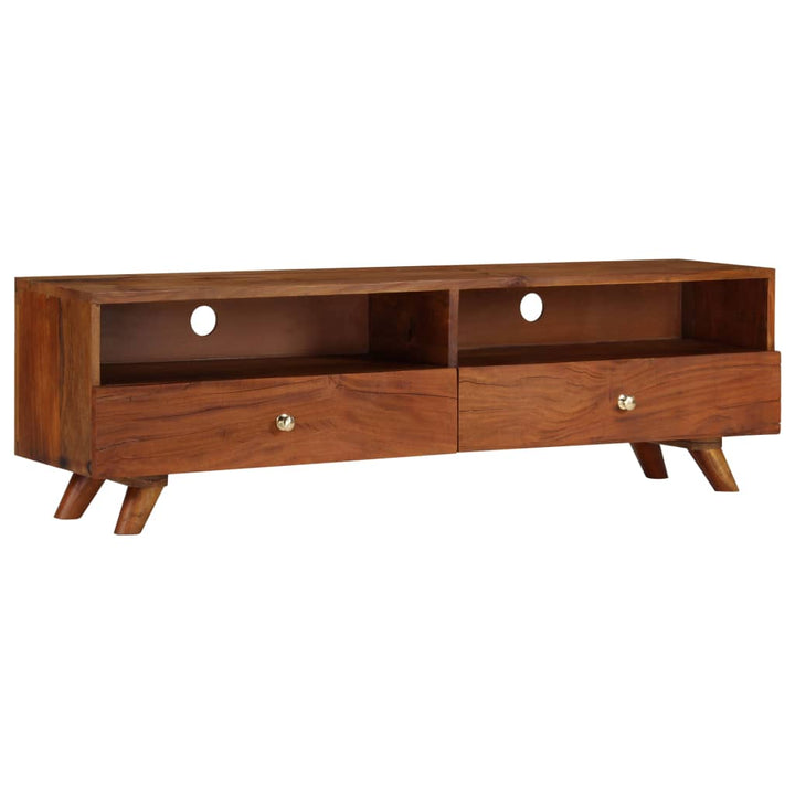 Comodă Tv, 140 X 30 X 40 Cm, Lemn Masiv Reciclat