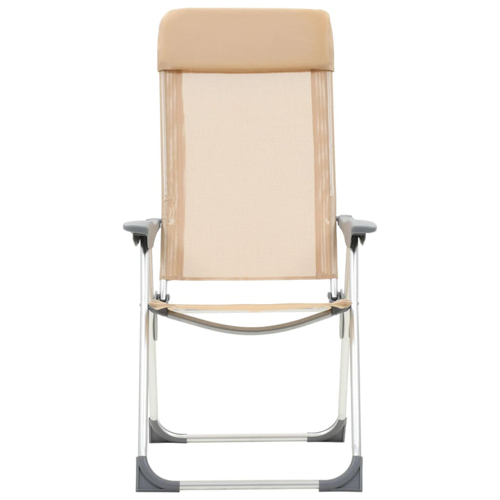 Scaune De Camping Pliante, 2 Buc., , Aluminiu