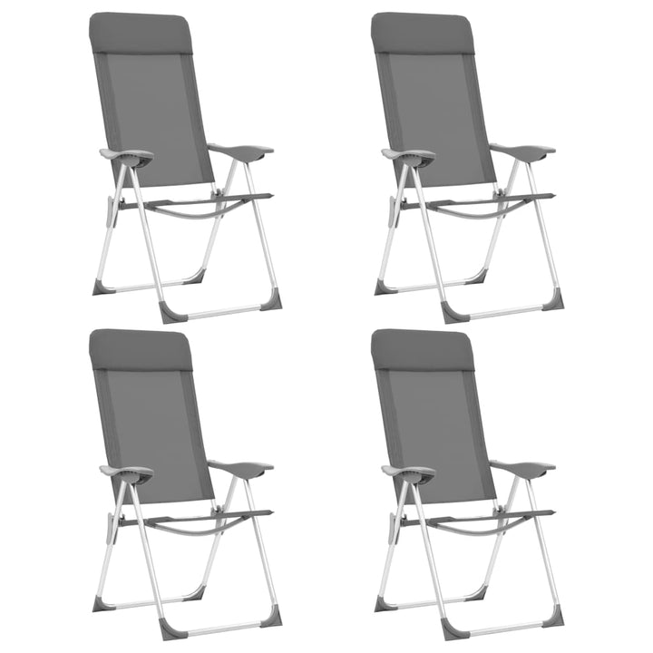 Scaune De Camping Pliante, 2 Buc., , Aluminiu