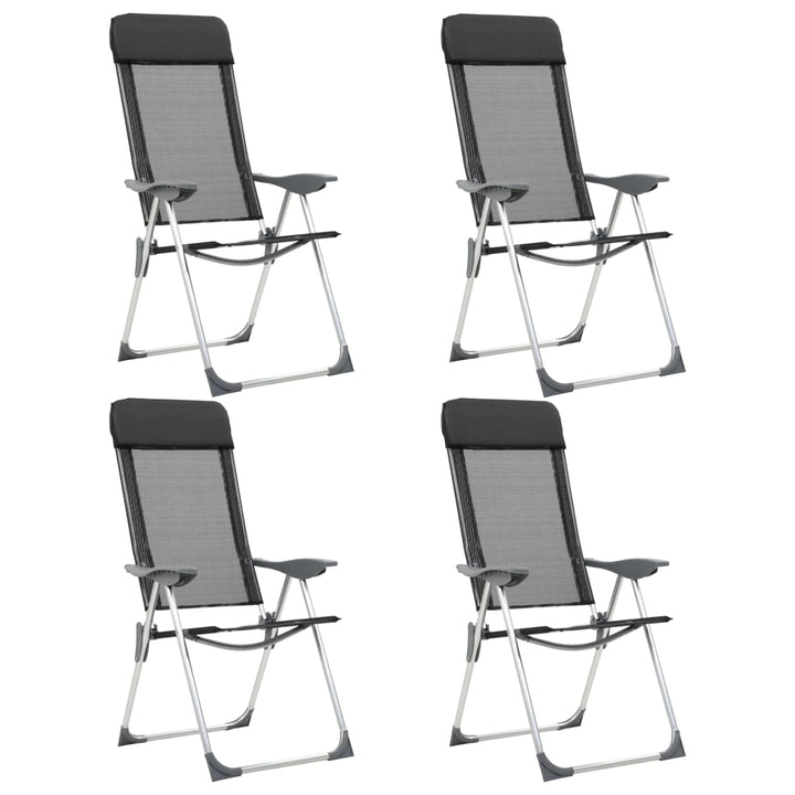 Scaune De Camping Pliante, 2 Buc., , Aluminiu