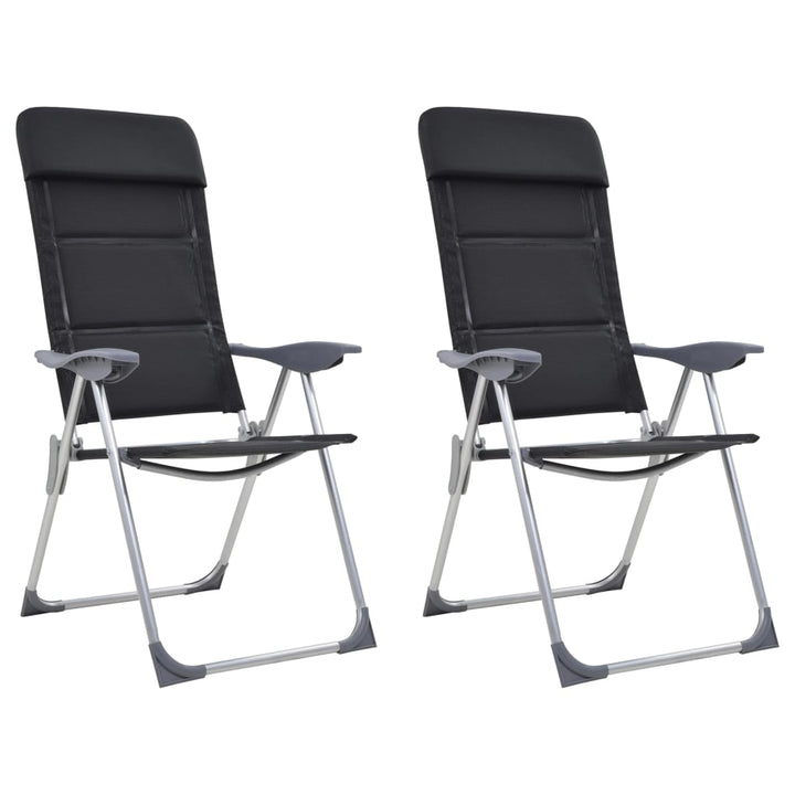 Scaun De Camping, 2 Buc, , 58 X 69 X 111 Cm, Aluminiu