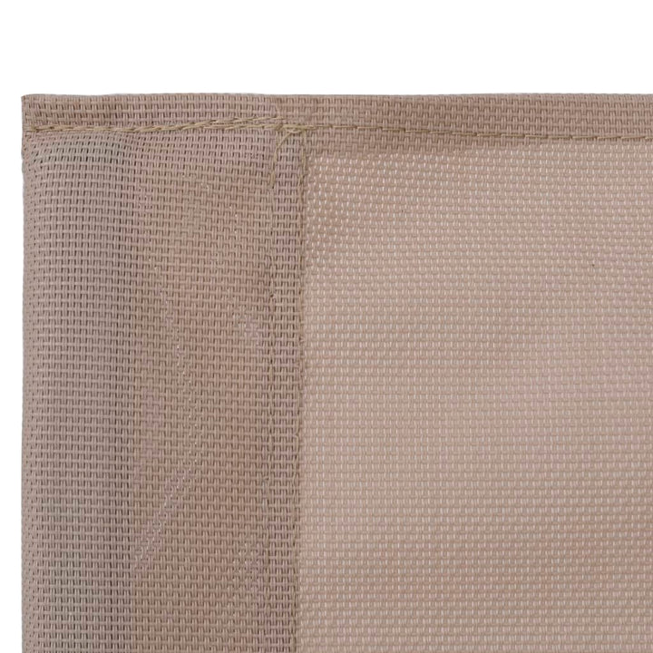 Set Mobilier De Grădină, 4 Piese, Gri Taupe, Oțel Și Textil