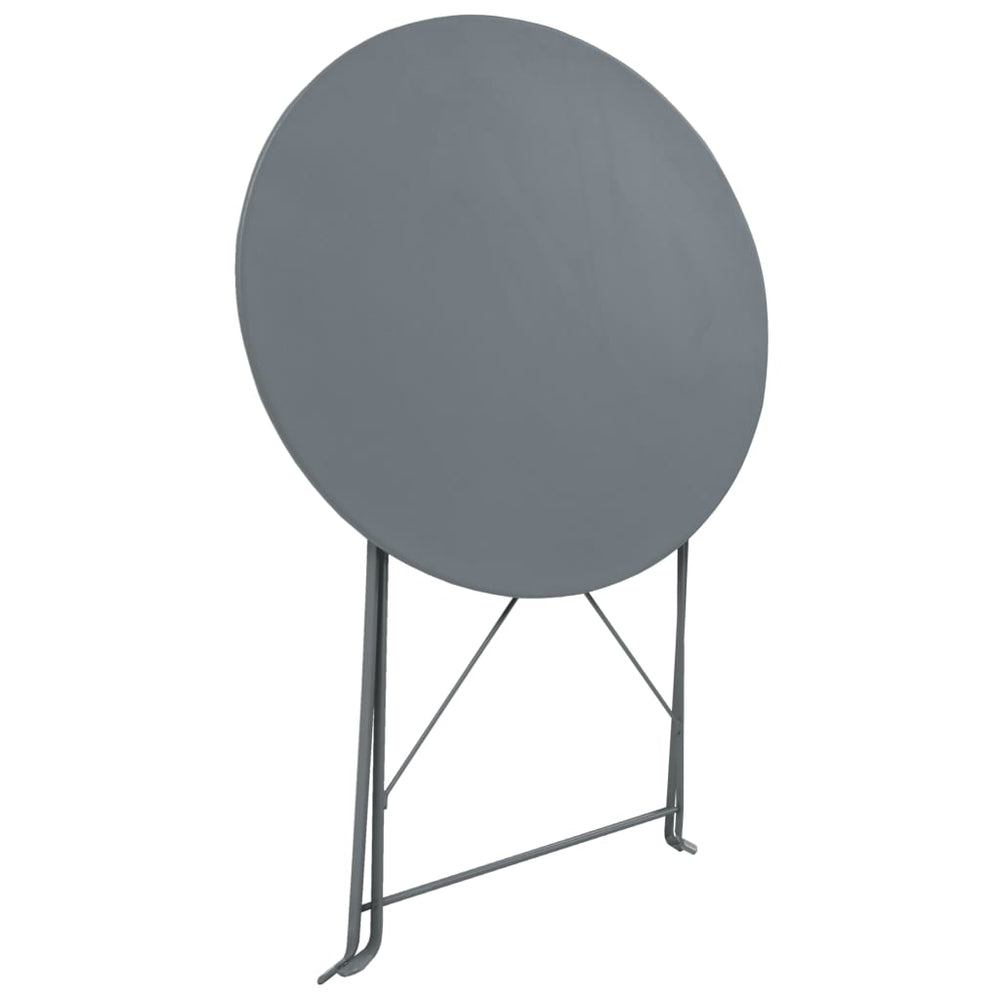 Set Mobilier Bistro, 3 Piese, , Oțel