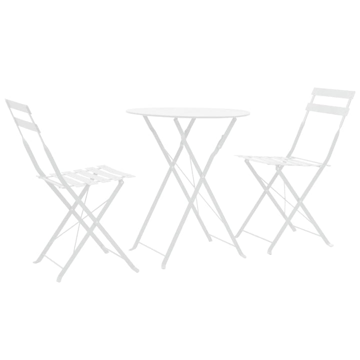 Set Mobilier Bistro, 3 Piese, , Oțel